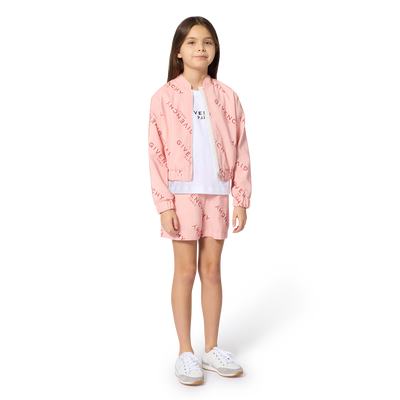 Conjunto de c&aacute;rdigan y pantal&oacute;n corto GIVENCHY NI&Ntilde;A