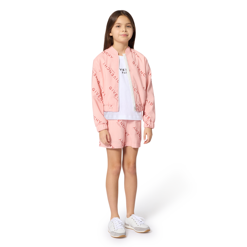 Conjunto de c&aacute;rdigan y pantal&oacute;n corto GIVENCHY 
                        NI&Ntilde;A