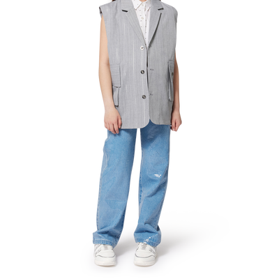 Camisa sin mangas estampada DKNY NI&Ntilde;A