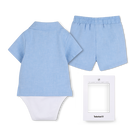 Conjunto de camisa y pantal&oacute;n corto TIMBERLAND 
                    NI&Ntilde;O