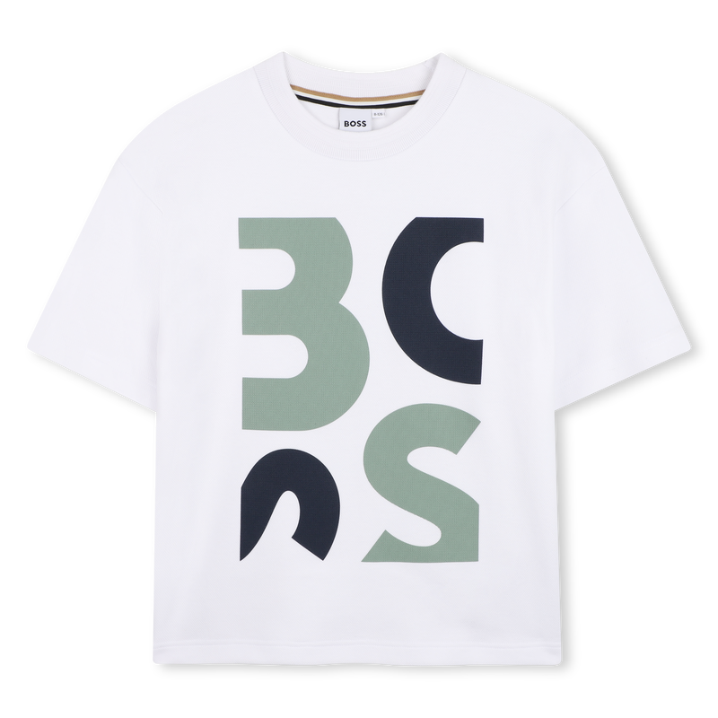 CAMISETA DE MANGA CORTA BOSS 
                        NI&Ntilde;O