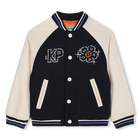 Cazadora bomber con cierre a presi&oacute;n KENZO KIDS 
                    NI&Ntilde;A