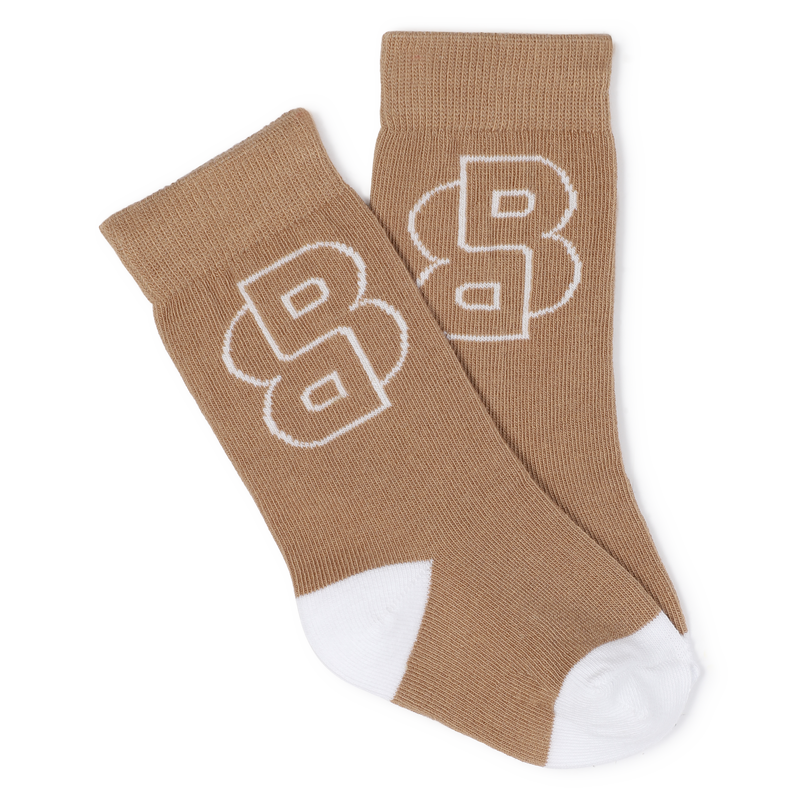 Pack de 2 pares de calcetines BOSS 
                        NI&Ntilde;O