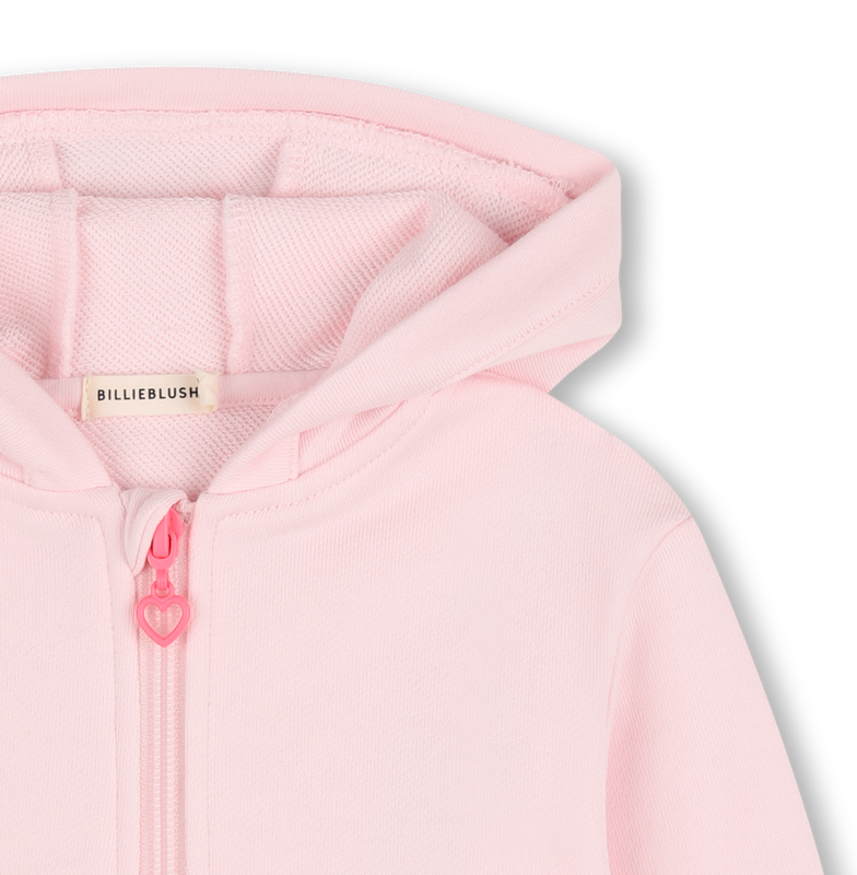 SUDADERA CON CAPUCHA CON CREMALLERA BILLIEBLUSH 
                        NI&Ntilde;A