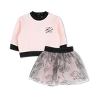 Conjunto de sudadera y falda KARL LAGERFELD KIDS 
                    NI&Ntilde;A
