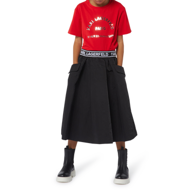 Botines de cuero KARL LAGERFELD KIDS NI&Ntilde;A