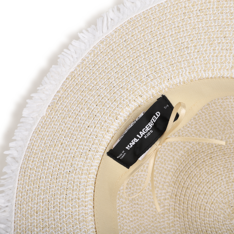 GORRA TRENZADA KARL LAGERFELD KIDS 
                        NI&Ntilde;A