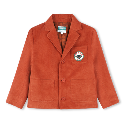 Chaqueta de traje de pana KENZO KIDS NI&Ntilde;O