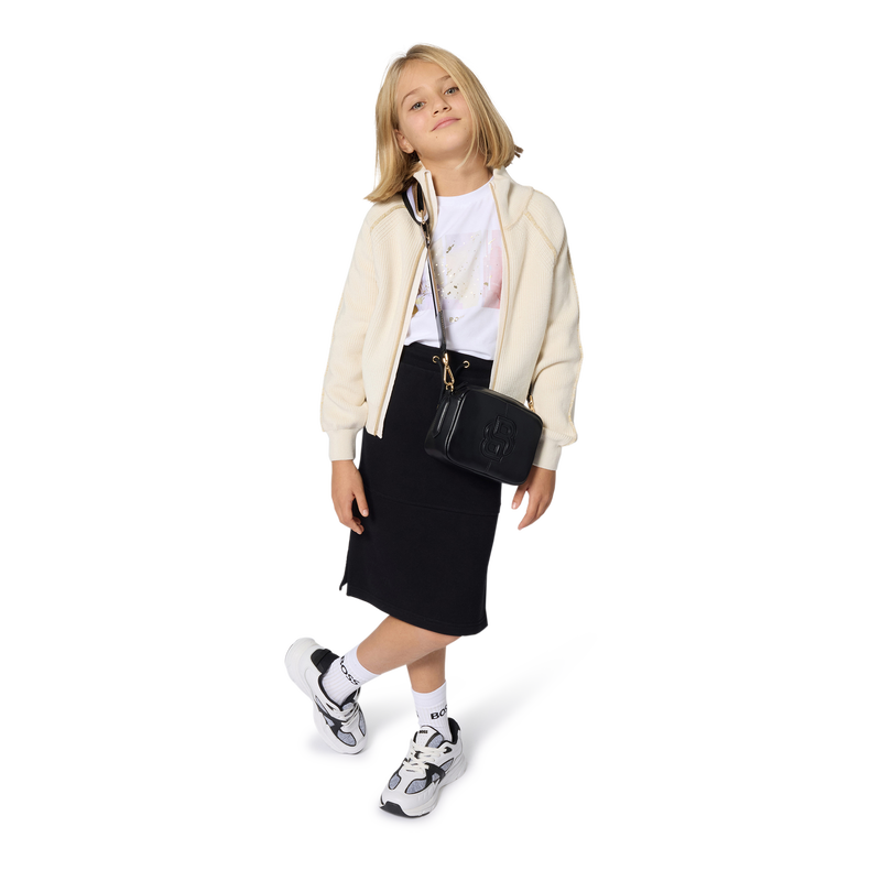 Bolso de mano textil recubierto BOSS 
                        NI&Ntilde;A