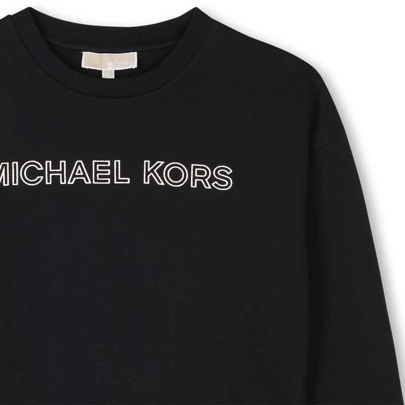 Su&eacute;ter de mulet&oacute;n de algod&oacute;n MICHAEL KORS 
                        NI&Ntilde;A