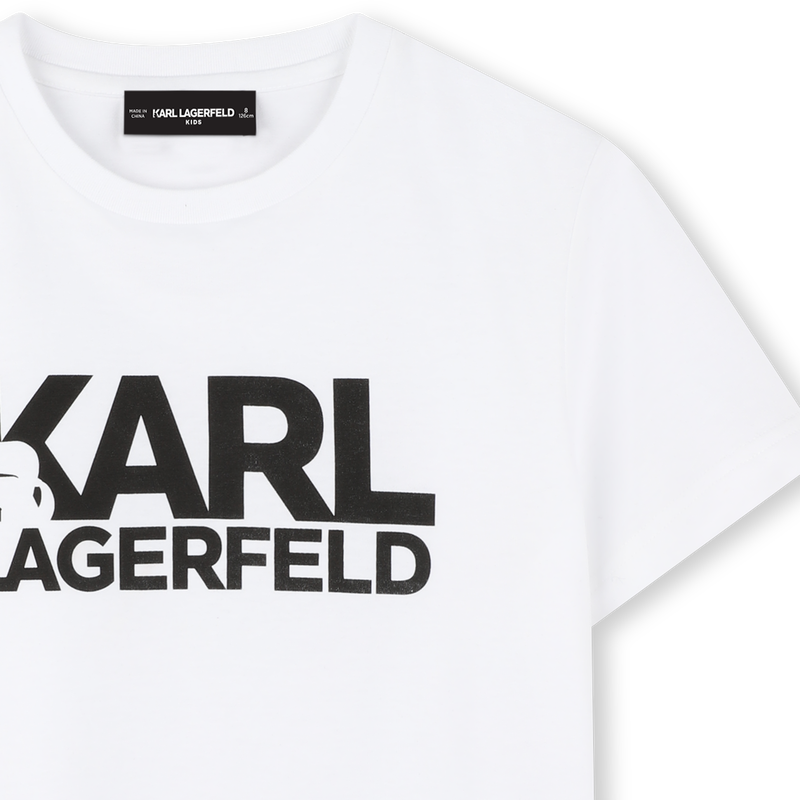Camiseta de manga corta KARL LAGERFELD KIDS 
                        NI&Ntilde;O
