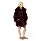Abrigo de forro polar suave CHLOE 
                    NI&Ntilde;A