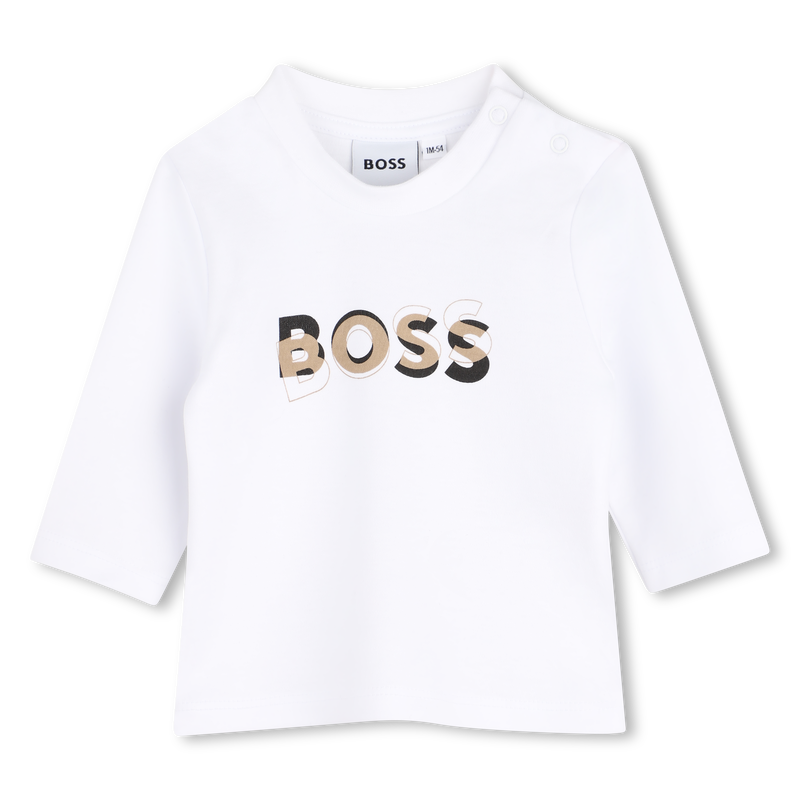 Conjunto de pantal&oacute;n, c&aacute;rdigan y camiseta BOSS 
                        NI&Ntilde;O