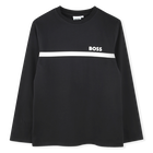 Camiseta de manga larga BOSS 
                    NI&Ntilde;O