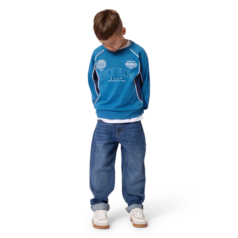Pantal&oacute;n de denim HUGO 
                        NI&Ntilde;O