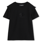 Camiseta de mangas cortas KARL LAGERFELD KIDS 
                    NI&Ntilde;A
