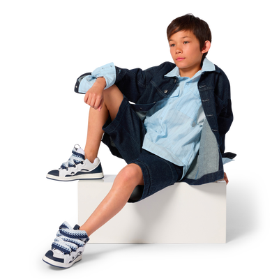 CAMISA DE MANGA LARGA LANVIN NI&Ntilde;O