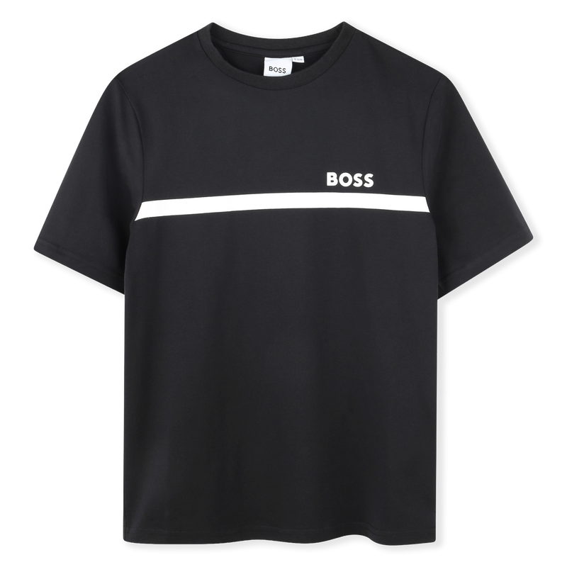 CAMISETA DE MANGA CORTA BOSS 
                        NI&Ntilde;O