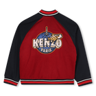 Cazadora bomber con cierre a presi&oacute;n KENZO KIDS 
                    UNISEXO