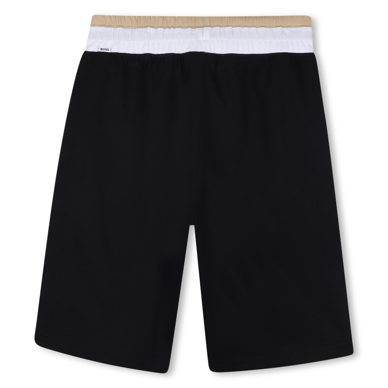 CONJUNTO CAMISETA + BERMUDAS BOSS 
                        NI&Ntilde;O