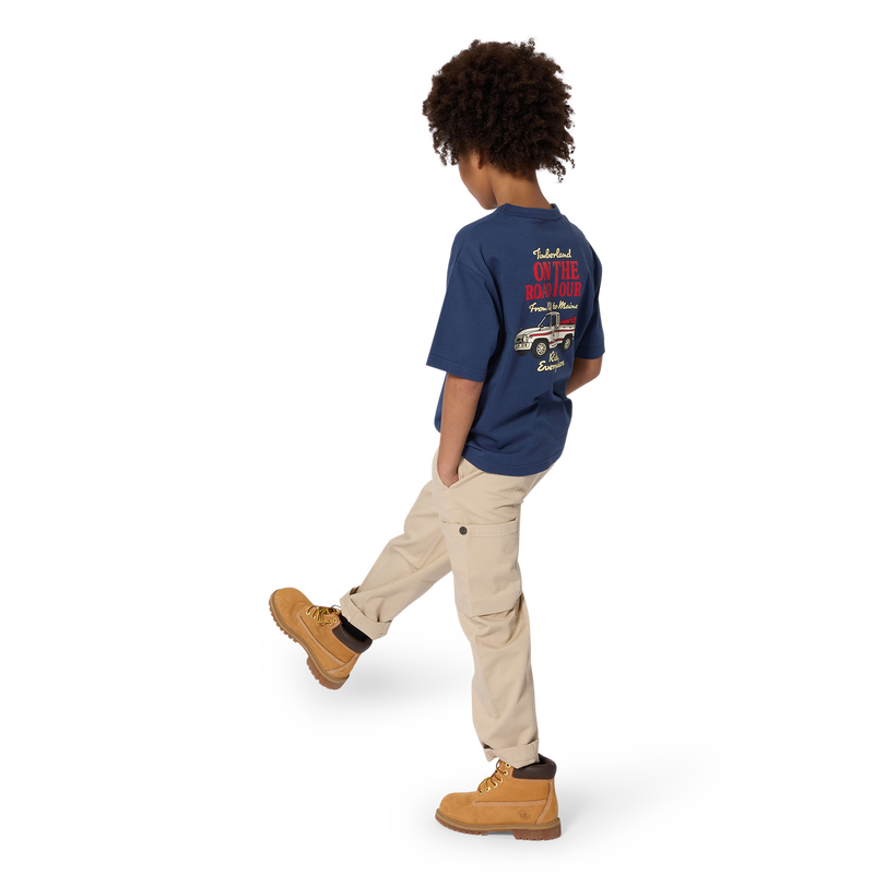 CAMISETA DE MANGA CORTA TIMBERLAND 
                        NI&Ntilde;O