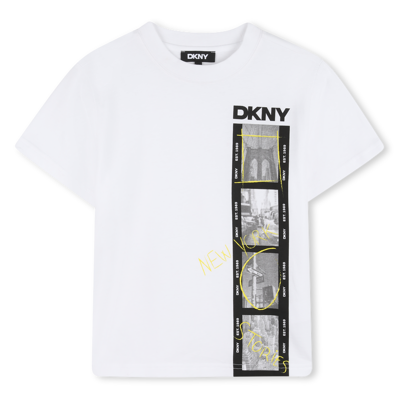 CAMISETA DE MANGA CORTA DKNY 
                        NI&Ntilde;O
