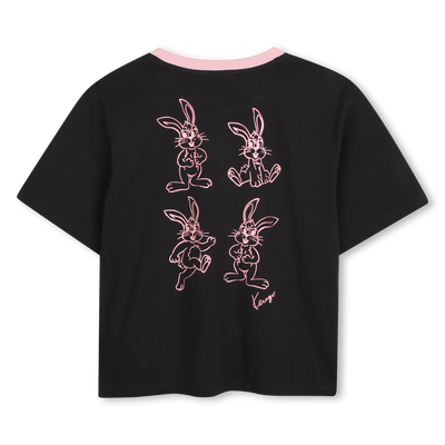 Camiseta de mangas cortas KENZO KIDS NI&Ntilde;A