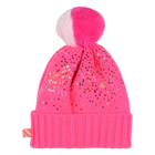 Gorro con pomp&oacute;n y lentejuelas BILLIEBLUSH 
                    NI&Ntilde;A