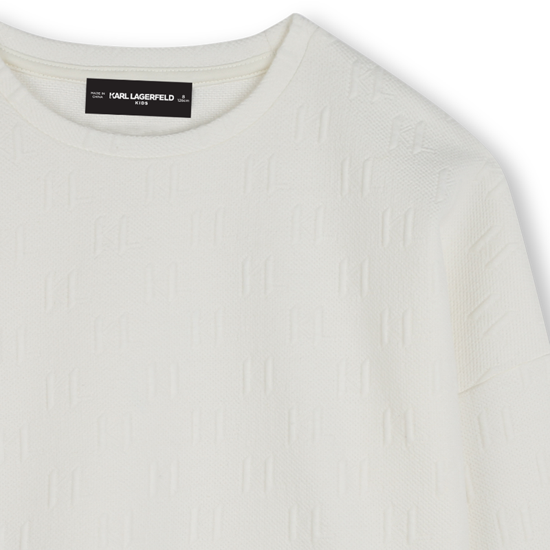 Su&eacute;ter de manga larga KARL LAGERFELD KIDS 
                        NI&Ntilde;A