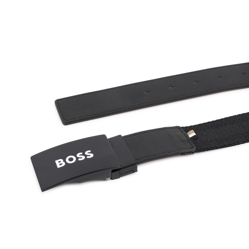 Cintur&oacute;n reversible BOSS 
                        NI&Ntilde;O