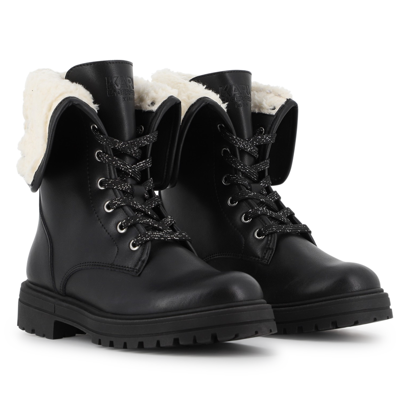 Botines KARL LAGERFELD KIDS 
                        NI&Ntilde;A