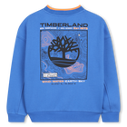 Sudadera fleece TIMBERLAND 
                    NI&Ntilde;O