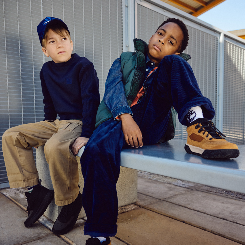 Plum&iacute;fero reversible sin mangas TIMBERLAND 
                        NI&Ntilde;O