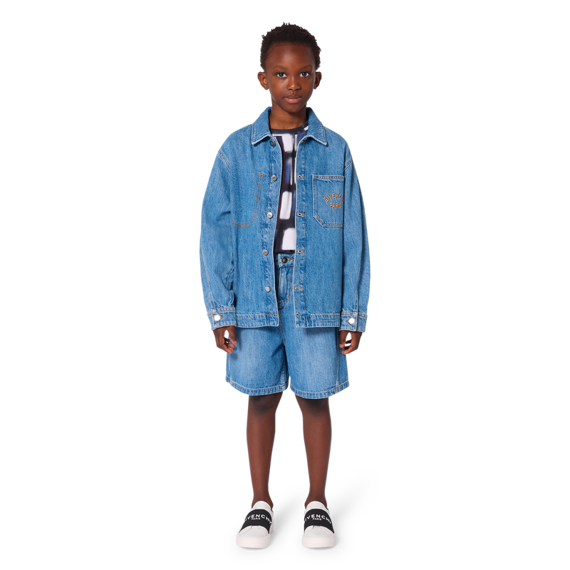 SOBRECAMISA DE MEZCLILLA GIVENCHY 
                        NI&Ntilde;O