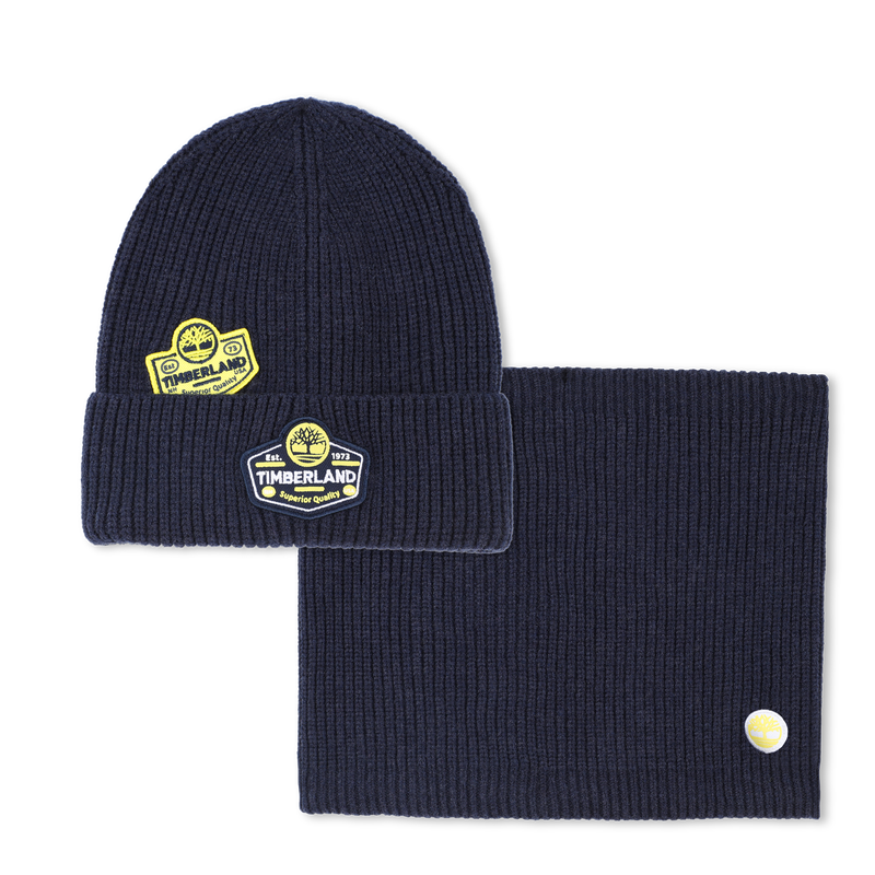 Cuello y sombrero a juego TIMBERLAND 
                        NI&Ntilde;O