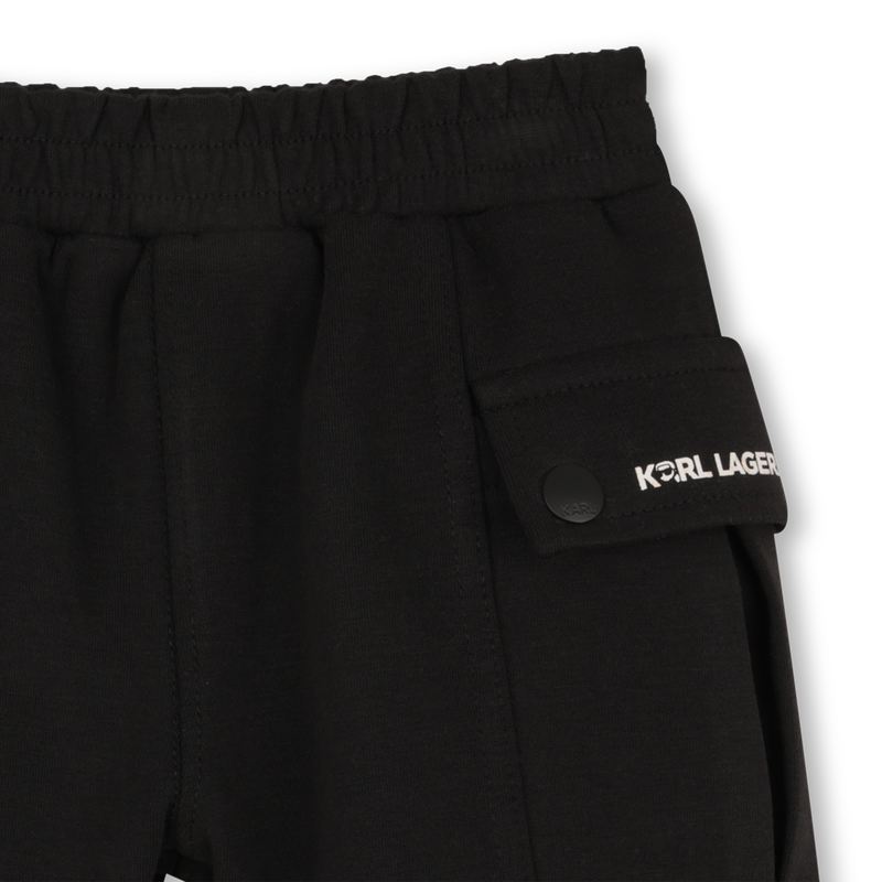 CONJUNTO DE CAMISETA Y PANTAL&Oacute;N CORTO KARL LAGERFELD KIDS 
                        NI&Ntilde;O