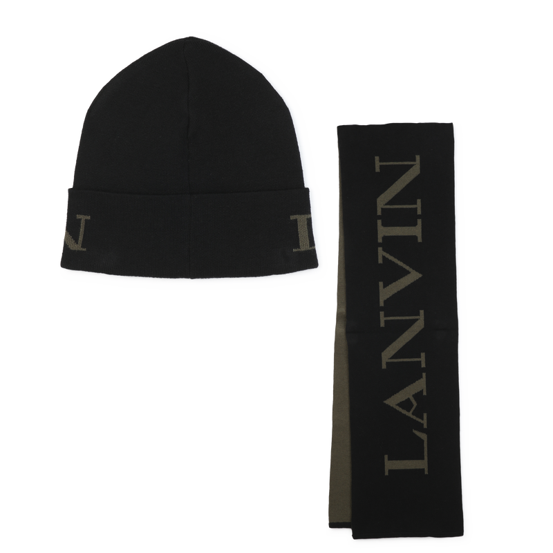 Conjunto de gorro y bufanda LANVIN 
                        NI&Ntilde;O