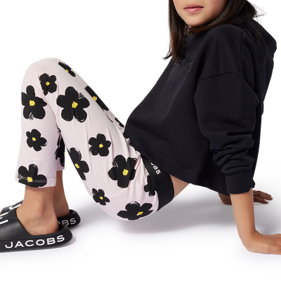 Sudadera corta de mulet&oacute;n MARC JACOBS NI&Ntilde;A
