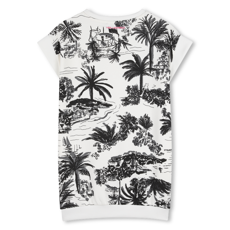 VESTIDO MANGA CORTA KARL LAGERFELD KIDS 
                        NI&Ntilde;A