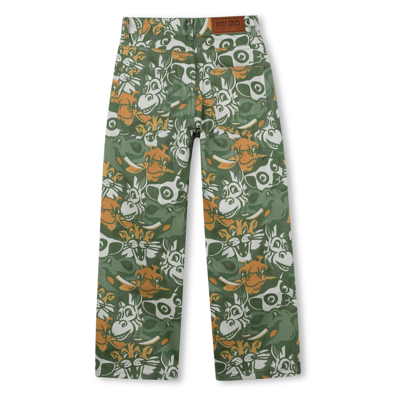 Pantal&oacute;n de corte recto KENZO KIDS 
                        NI&Ntilde;O