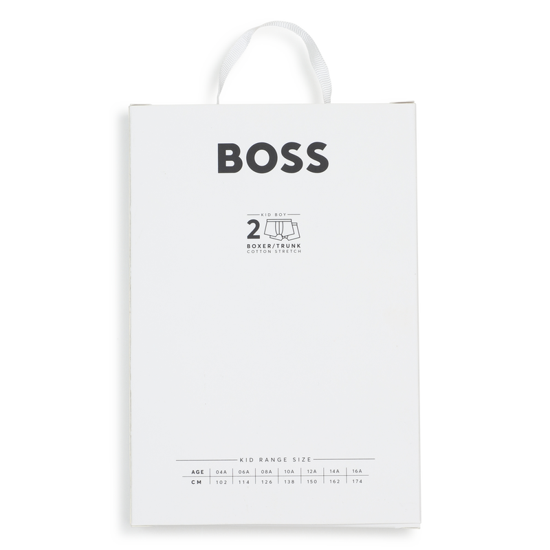 Lotes de 2 calzoncillos BOSS 
                        NI&Ntilde;O