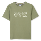 Camiseta algod&oacute;n manga corta BOSS 
                    NI&Ntilde;O