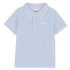 Polo de manga corta, AZUL CIELO, hi-res