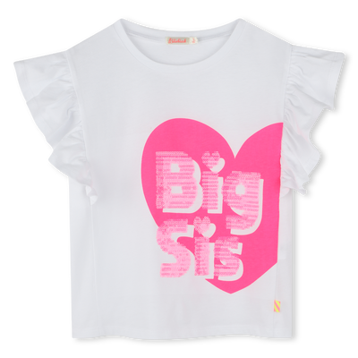 Camiseta de mangas avolantadas BILLIEBLUSH NI&Ntilde;A