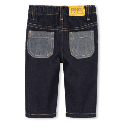 Pantal&oacute;n de denim KENZO KIDS UNISEXO