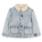 Chaqueta reversible con botones autom&aacute;ticos KENZO KIDS 
                    NI&Ntilde;O