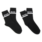 Lote de 2 pares de calcetines BOSS 
                    NI&Ntilde;O