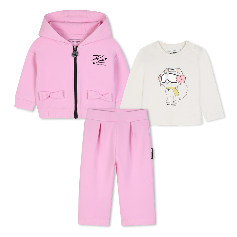 Conjunto de ch&aacute;ndal KARL LAGERFELD KIDS 
                        NI&Ntilde;A
