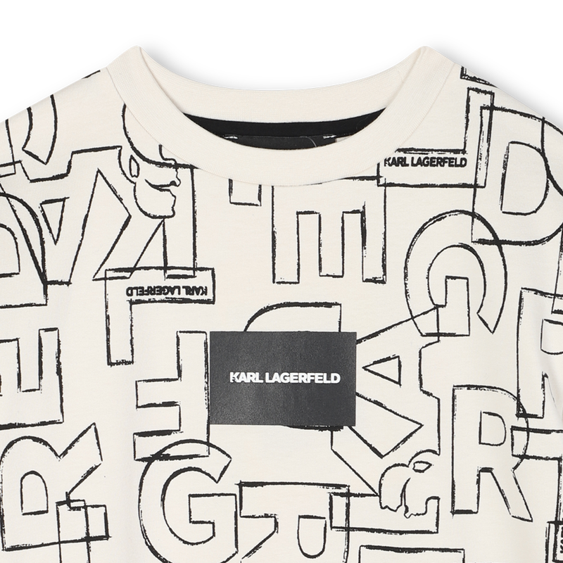 Camiseta de manga corta KARL LARGERFELD KIDS 
                        NI&Ntilde;O