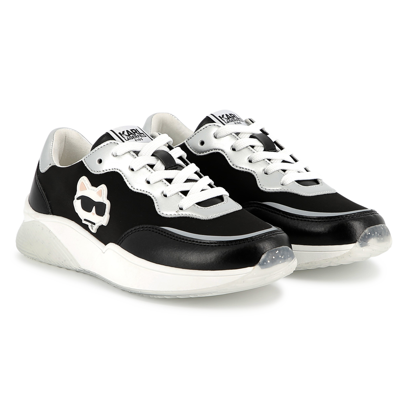 Zapatillas con cordones KARL LAGERFELD KIDS 
                        NI&Ntilde;A